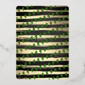 Invitation En Aluminium Lucky One Chalkboard 1er Anniversaire Merci réel (Verso)