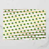 Invitation En Aluminium Lucky One Photo 1er anniversaire Real (Verso)