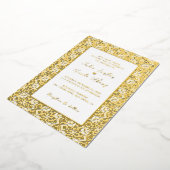 Invitation En Aluminium Luxury Aesthetic Geometrical Mandala Wedding (Rotation)