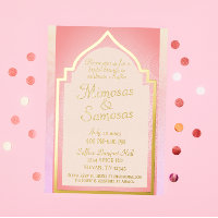 Magnifique brunch nuptial indien avec Mimosas et S