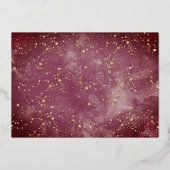 Invitation En Aluminium Making Spirits Bright | Holiday Cocktail Party (Verso)