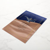 Invitation En Aluminium Mariage à thème des nuits arabes (Rotation)