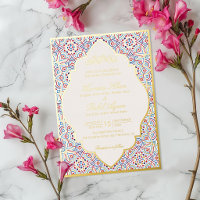 Mariage artistique islamique Mihrab persan