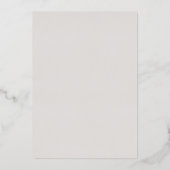 Invitation En Aluminium Mariage d'aquarelle rose bordeaux et poussiéreux (Verso)