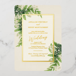 Invitation En Aluminium Mariage de fougères