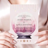 Mariage de lune mystique de croissant