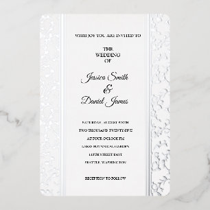 Invitation En Aluminium Mariage de vigne