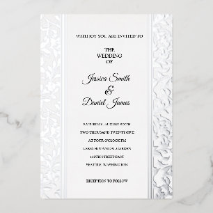Invitation En Aluminium Mariage de vigne