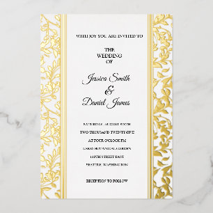 Invitation En Aluminium Mariage de vigne