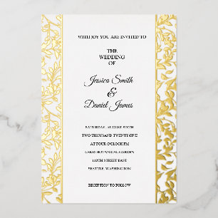 Invitation En Aluminium Mariage de vigne