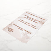 Invitation En Aluminium mariage d'invitations de feuille (Rotation)