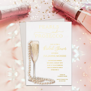 Invitation En Aluminium Mariage et Prosecco : Brunch et Bulles pour Enterr
