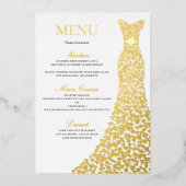 Invitation En Aluminium Mariage, fête d'anniversaire ou Fête des mariées M (Recto)