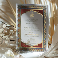 Mariage Islamique Or en feuille dorée Musulmane