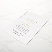 Invitation En Aluminium Mariage moderne Cordelia (Rotation)