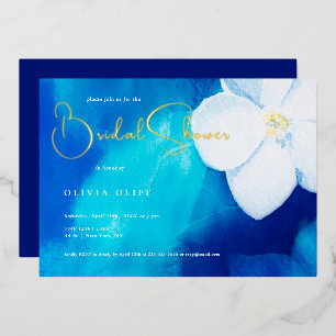 Invitation En Aluminium Mariage printanier Baby Shower