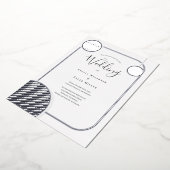 Invitation En Aluminium Mariage rétro Disco Ball Argent (Rotation)
