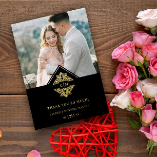 Invitation En Aluminium Mariage Romantique en Dentelle Chic avec Initiales