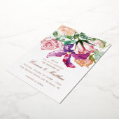 Invitation En Aluminium Mariage rustique Wild Elegance (Rotation)