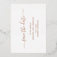 Mariage Simple Et Élégant Enregistrer La Date