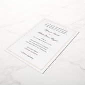 Invitation En Aluminium Mariage traditionnel de Rhianna (Rotation)