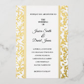 Invitation En Aluminium Mariage viticole (Recto)