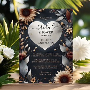 Invitation En Aluminium Maroon traditionnel Automne Fête des mariées Bourg