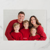 Invitation En Aluminium May your days be merry and bright gold stars pink (Verso)