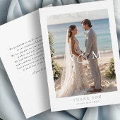 Invitation En Aluminium "Merci" Rose-or-huile, minimal, luxe,