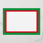 Invitation En Aluminium Merry Little Birthday (Verso)