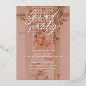 Invitation En Aluminium Miniature 2022 de la partie supérieure - Pellicule (Verso)