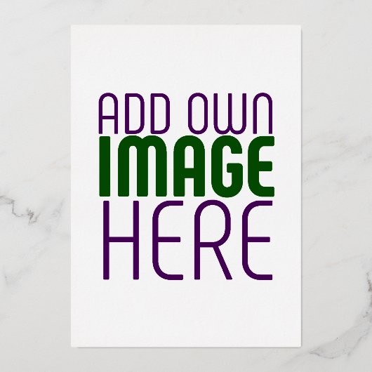 INVITATION EN ALUMINIUM MODÈLE DE TEXTE D'IMAGE BLANCHE SIMPLE MODERNE (Verso)