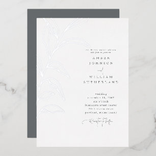 Invitation En Aluminium Moments simples Parents Mariage à la mainDrake Ste
