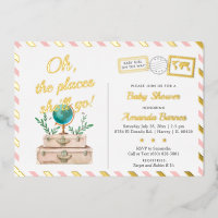Monde d'Aventure Voyage Bébé Fille Blush Rose Or F