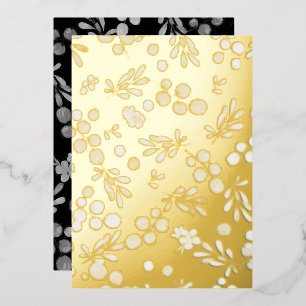 Invitation En Aluminium Motif Baies