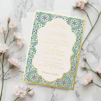 Motif géométrique turc pour mariage islamique