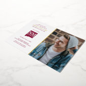 Invitation En Aluminium New Mexico State University Graduation (Rotation)