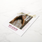 Invitation En Aluminium New Mexico State University Graduation (Rotation)