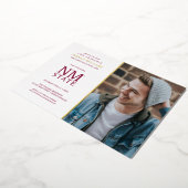 Invitation En Aluminium New Mexico State University Graduation (Rotation)