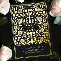 Noir Royal Médiéval mariage épée Enregistrer la da