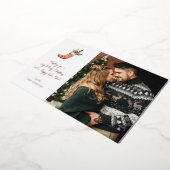 Invitation En Aluminium Note de stockage de Noël Photo Noël (Rotation)