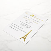 Invitation En Aluminium Notre Plus Grande Aventure Commence L'Invitation,  (Rotation)