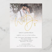 Invitation En Aluminium Nous faisons un script de code QR de superposition (Recto)