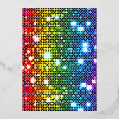 Invitation En Aluminium Nouvel An (Verso)