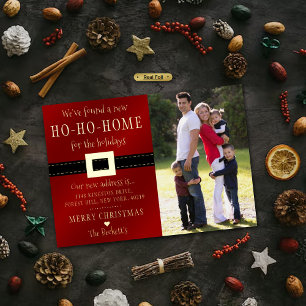 Invitation En Aluminium Nouvelle maison Ho Ho pour les vacances Photo de d