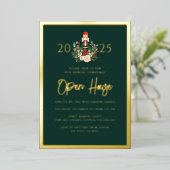 Invitation En Aluminium Open House Nutcracker Script Noël (Debout devant)