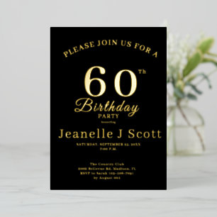 Invitation En Aluminium Or 5" x 7"