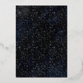 Invitation En Aluminium Or élégant | Nutcracker Christmas Holiday Party (Verso)