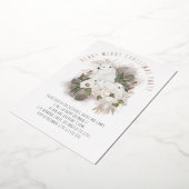 Invitation En Aluminium Ours Polaires Beary Joyeux Noël Party Luxe (Rotation)