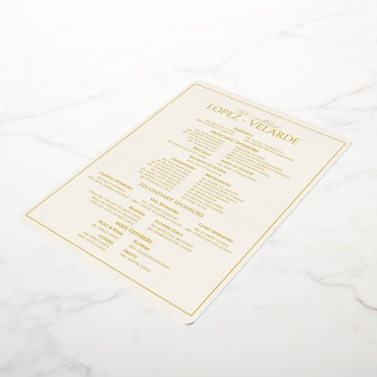 Invitation En Aluminium PAGE mariage ENTOURAGE (Rotation)